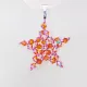Star - Cassiopeia-Salmon Organza - 2